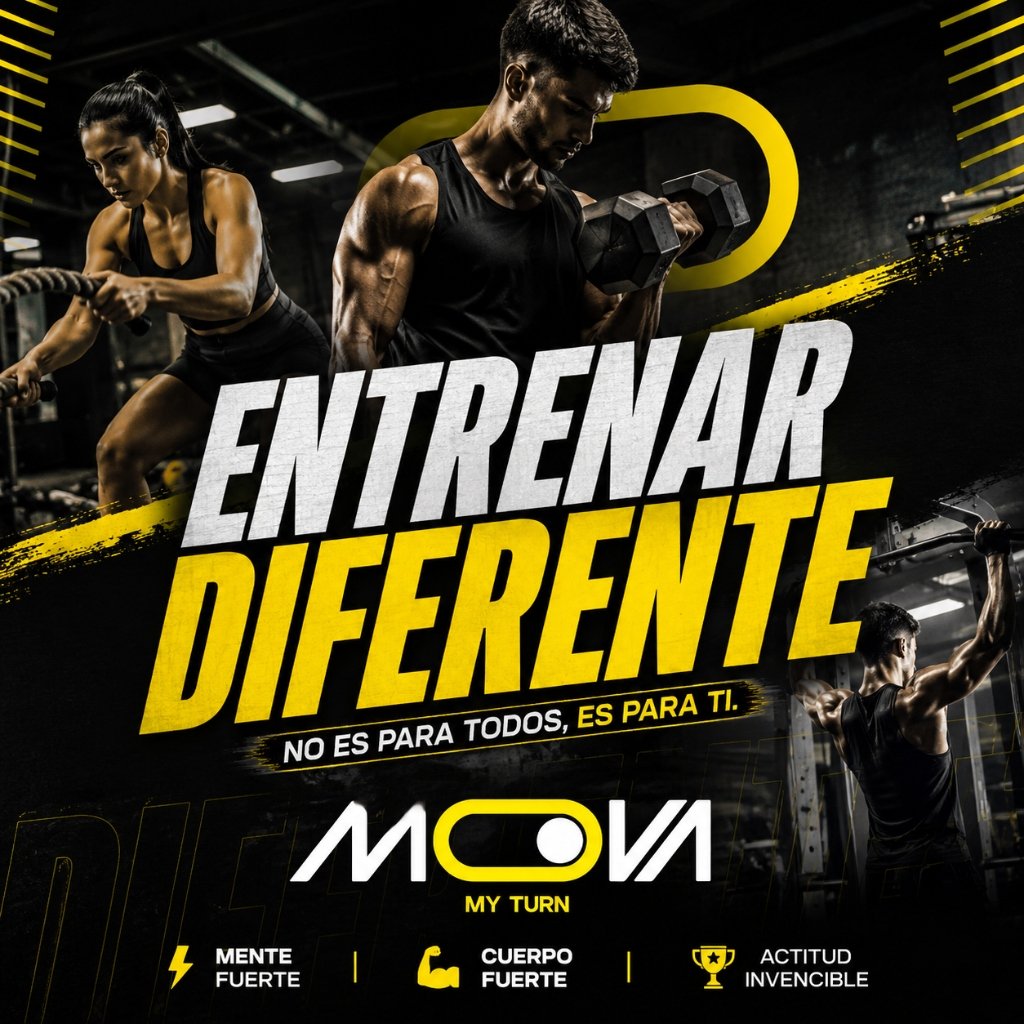 Entrenar diferente no es para todos, es para ti - MOOVA